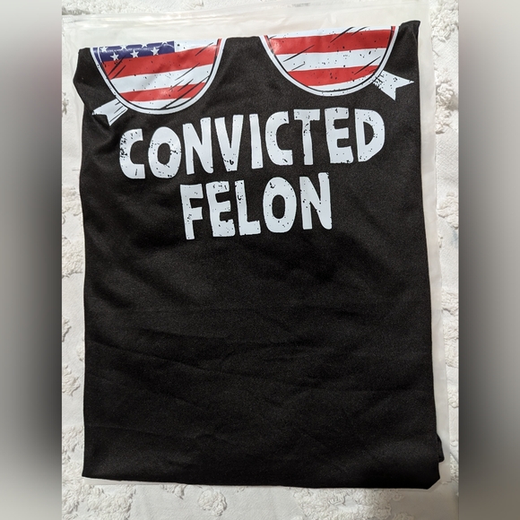 SALE $5.00. NEW Donald Trump 2024 "I'M VOTING FOR THE CONVICTED FELON" - Picture 6 of 7